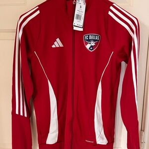 NWT FC Dallas Adidas Warmup Jacket 2025